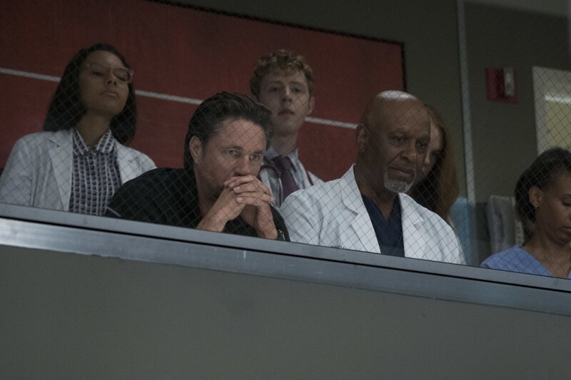 L-R: Dr. Nathan Riggs (Martin Henderson), Dr. Richard Webber (James Pickens Jr.). – Bild: American Broadcasting Companies, Inc. /​ Richard Cartwright