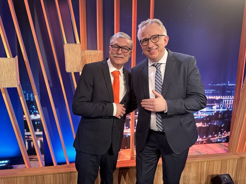 Alfred Dorfer, Peter Klien. – Bild: ORF/​Gebhardt Productions
