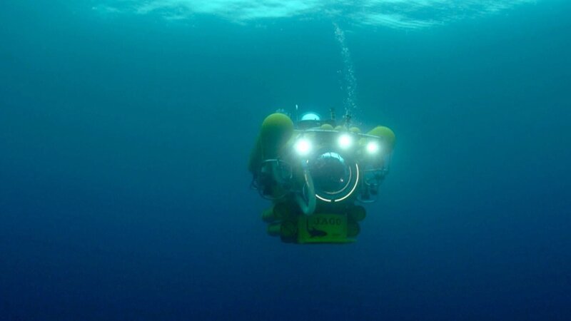 Tiefseeexpedition: das deutsche Forschungstauchboot „JAGO“ im Einsatz. – Bild: GEOMAR