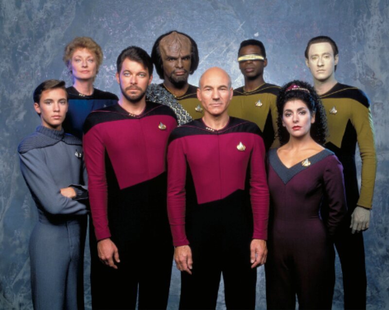 Syfy/​ TM & (C) 2011 CBS Studios Inc.,Gallery, Raumschiff Enterprise Das nachste Jahrhundert Patrick Stewart (Captain Picard), an his crew (C)Syfy/​ TM & (C) 2011 CBS Studios Inc. – Bild: SYFY TM & © 2011 CBS Studios Inc. ©SYFY Photocredit Mandatory, Editorial Use Only, NO archive, NO Resale