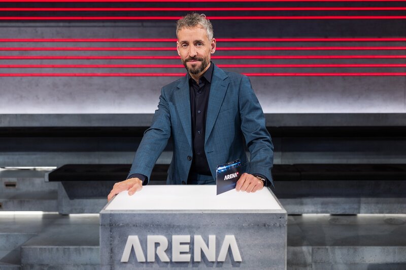 Mario Grossniklaus – Moderator Arena – Bild: SRF/​Gian Vaitl