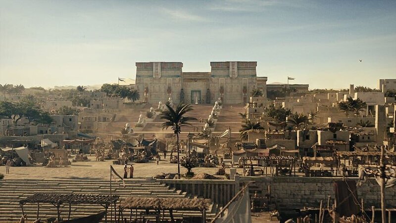 Memphis ist zur Zeit der Ramessiden eines der wichtigsten Machtzentren des Alten Ägyptens. – Bild: RTL