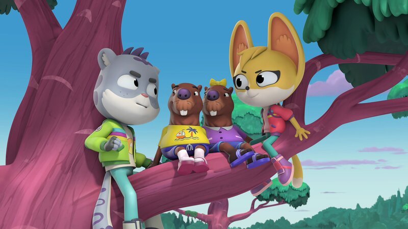 v.li.: Sam, Wasserschweine, Kit – Bild: Paramount