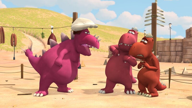 Einem wütenden Chef will keiner in die Quere kommen. – Bild: ZDF/​Caligari Film