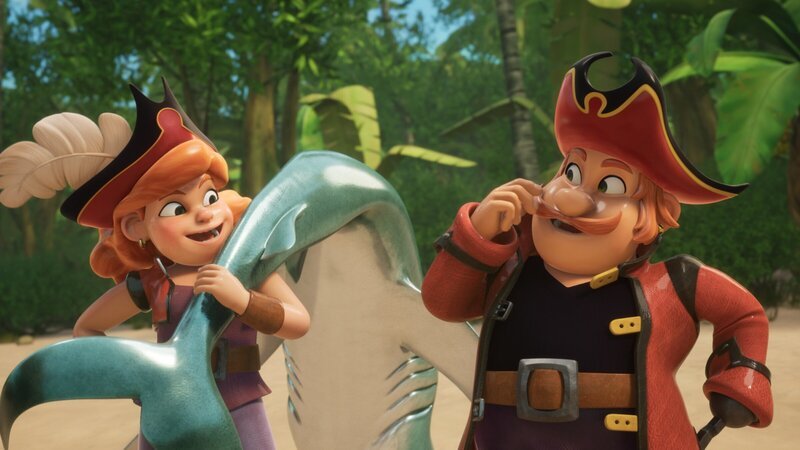 Im Duett mit ihrem Bruder Francis (r.) bildet Charlotte Raubein (l.) ein unschlagbares Team. – Bild: ZDF