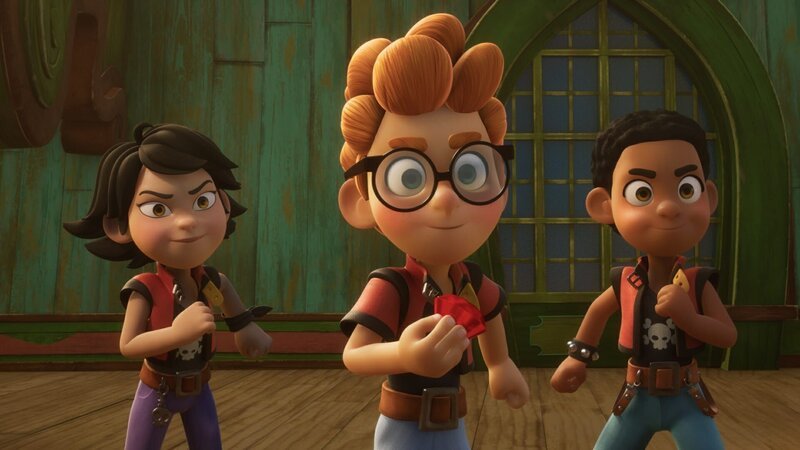 Endlich geht’s los: Die Sardinen brennen darauf, den gegnerischen Teams die Diamanten abzujagen. – Bild: ZDF/​Method Animation/​Mediawan kids & family