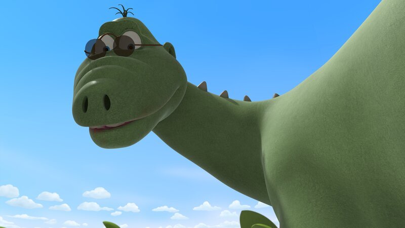 Der riesige aber sehr freundliche Big Bo hilft gerne, wo er nur kann. – Bild: ZDF/​Caligari Film