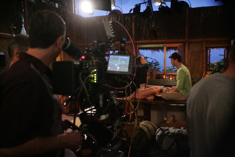 Bei den Dreharbeiten zu „How I Met Your Mother“ … – Bild: 20th Century Fox International Television Lizenzbild frei