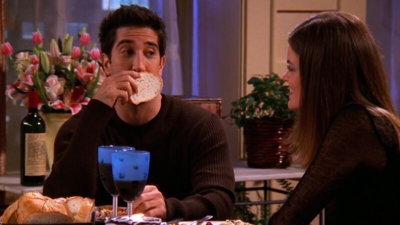Ross Geller (David Schwimmer),Monica Geller (Courteney Cox) – Bild: MAX Hungary