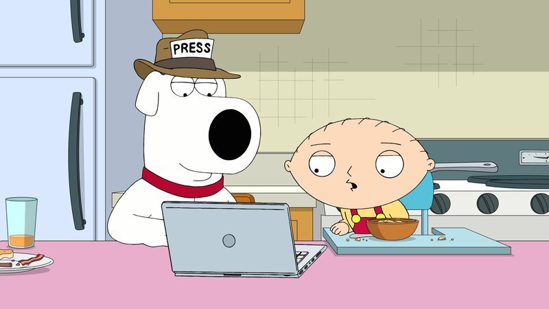 Brian Griffin (l.); Stewie Griffin (r.) – Bild: Fox Broadcasting Company, LLC.