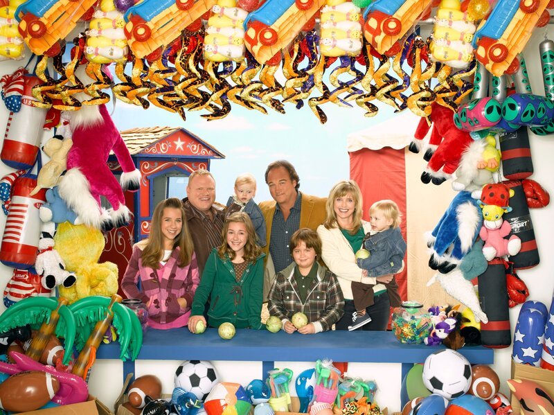 Jim Belushi as Jim, Courtney Thorne-Smith as Cheryl, Larry Joe Campbell as Andy, Taylor Atelian as Ruby, Billi Bruno as Gracie, Conner Rayburn as Kyle – Bild: RTL