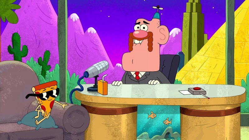 v.li.: Pizza Steve, Uncle Grandpa – Bild: Cartoon Network