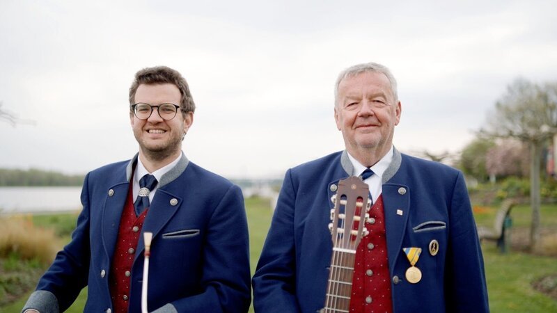 Nikolaus und Peter Höckner (rechts), Stadtkapelle Tulln. – Bild: ORF