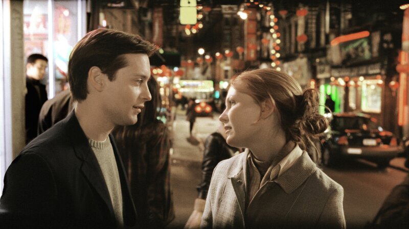 Spider-Man (Tobey Maguire, l.) Mary Jane (Kirsten Dunst, r.). – Bild: Nitro
