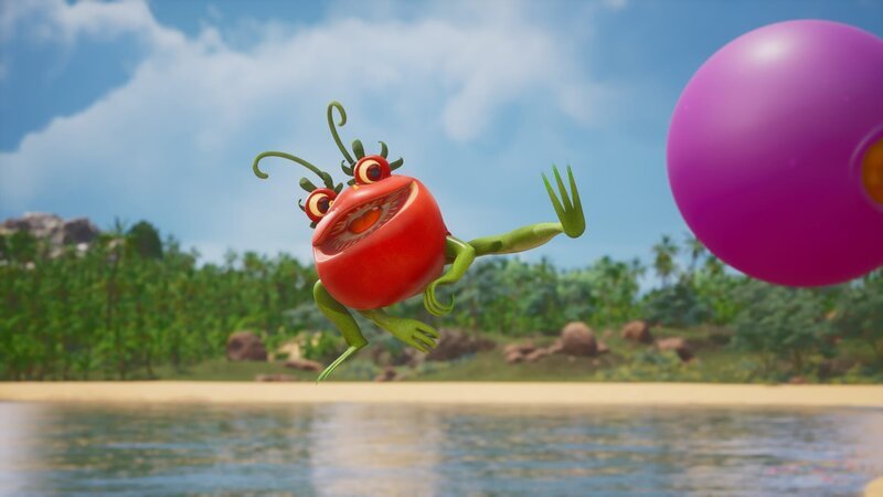 Tomatodons sind lustige, verspielte Gesellen. – Bild: ZDF