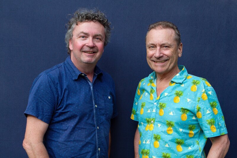Thomas Strobl und Rainer Sokal. – Bild: ORF/​ROBERT PÖCKSTEINER/​Maria Altmann