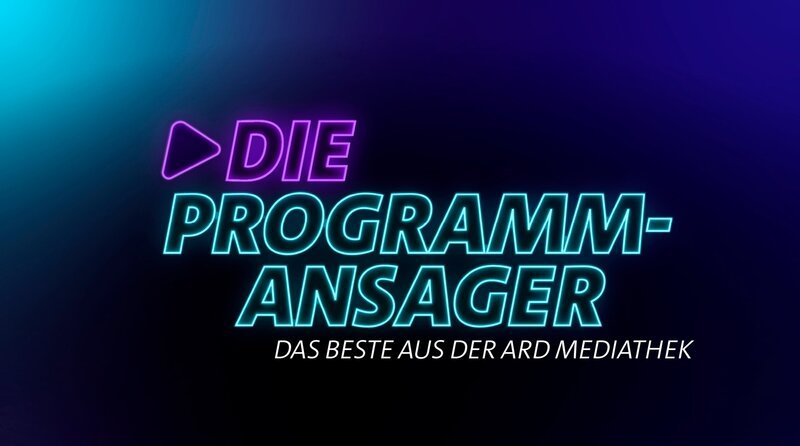 Schriftzug „Die Programmansager“ – Bild: MDR