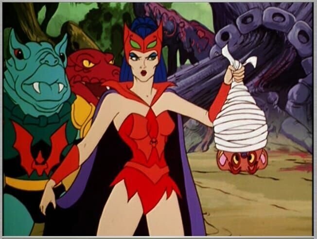 Bild: 1985 The Sleepy Kid Company Ltd, a DreamWorks Animation company. She-Ra and other character names are trademarks of and copyrighted by Mattel Inc. All Rights Reserved. Lizenzbild frei