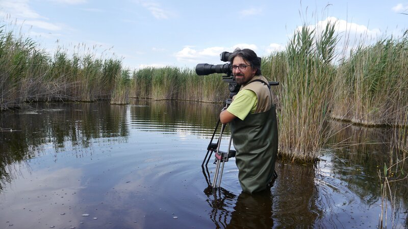 Tierfilmer Thomas Hulik aus Bratislava – Bild: ORF III
