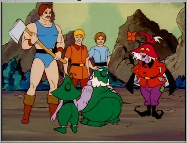 Bild: 1985 The Sleepy Kid Company Ltd, a DreamWorks Animation company. She-Ra and other character names are trademarks of and copyrighted by Mattel Inc. All Rights Reserved. Lizenzbild frei