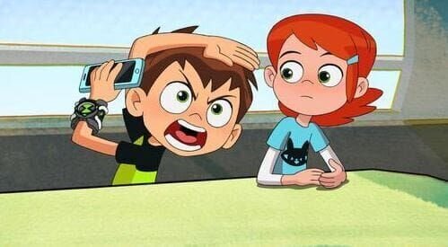 L-R: Ben, Gwen – Bild: Turner /​ Cartoon Network. A Time Warner Company. All Rights Reserved.