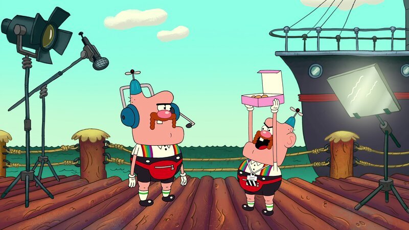 Uncle Grandpa (l.) – Bild: UNCLE GRANDPA and all related characters and elements are trademarks of and Cartoon Network.