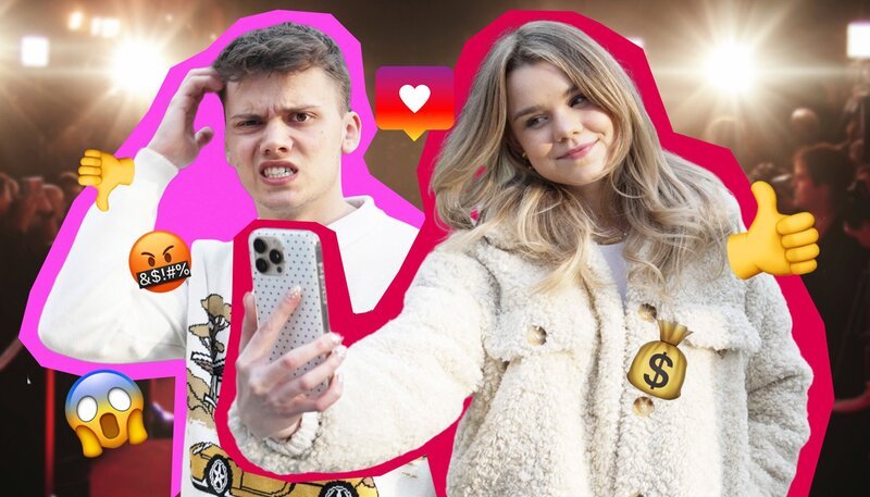 Lea Pietsch hat als Schülerin mit TikTok angefangen – heute erreicht sie mit ihren Videos hunderttausende Menschen. Für viele klingt Influencer sein nach einem Traumjob: Fame, Freiheit und Geld verdienen mit Social Media. Doch wie sieht der Alltag wirklich aus? – Bild: WDR/​WeAreEra