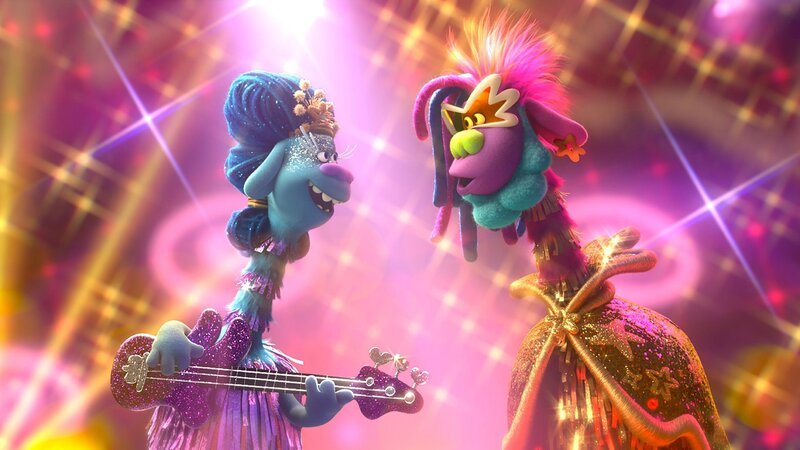 Queen Essence und King Quincy Die Verwendung des sendungsbezogenen Materials ist nur mit dem Hinweis und Verlinkung auf RTL+ gestattet. – Bild: RTL / DreamWorks Animation L.L.C. Queen Essence und King Quincy Die Verwendung des sendungsbezogenen Materials ist nur mit dem Hinweis und Verlinkung auf RTL+ gestattet. – Bild: RTL / DreamWorks Animation L.L.C.