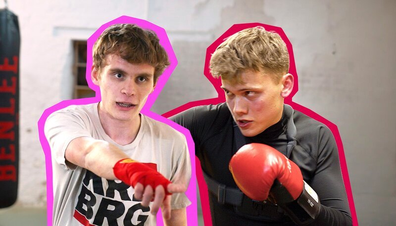 Linus (18) steckt mitten im Abistress. Wenn ihm alles zu viel wird, geht er ins Boxstudio. Dort kann er den Druck rauslassen – Schulstress, Streit zuhause, alles, was sich so anstaut. Boxen ist für ihn mehr als ein Hobby. Es ist sein Ventil: Ohne Training ist er schneller genervt, schläft schlechter und kommt nicht richtig runter. Mit Boxen findet er wieder Fokus und Ruhe. – Bild: WDR/​WeAreEra