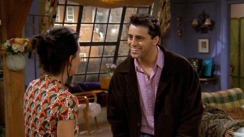 Monica Geller (Courteney Cox), Joey Tribbiani (Matt LeBlanc) – Bild: MAX Hungary