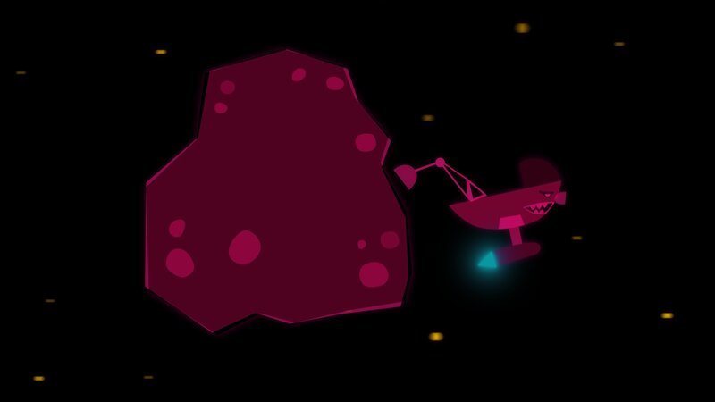Geht ein Asteroid mit der Erde auf Konfrontationskurs, sieht es für uns Menschen schlecht aus. Ein Gravitationstraktor, der ihn aus seiner Laufbahn zieht, könnte die Rettung sein. – Bild: xkopp creative /​ ZDF