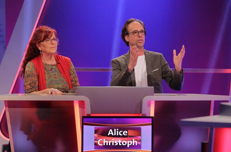 v.li. Alice Hoffmann und Christoph Sonntag – Bild: SWR/​Peter A. Schmidt