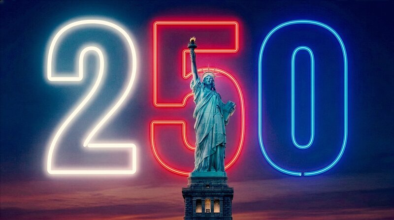 Die Vereinigten Staaten von Amerika wurden als Land der Freiheit gegründet. Doch für wen galt dieses Versprechen vor 250 Jahren? Und für wen gilt es heute? Foto: KI-gestützt – Bild: ZDF und Alex Foster, Studio Fritz Gnad, Beetz Brothers Film Pr