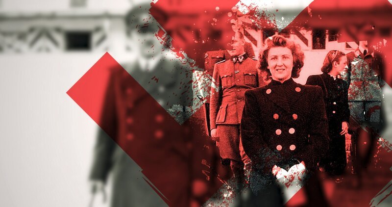 Eva Braun – Hitlers heimliche Geliebte. Kurz vor Kriegsende heiratet sie den Diktator im Berliner „Führerbunker“ und folgt ihm in den Tod. Wer war die Frau im Schatten des Massenmörders? – Bild: imago132350630(Braun) /​ Tobias Lenz /​ Autorenkombinat /​ ZDF