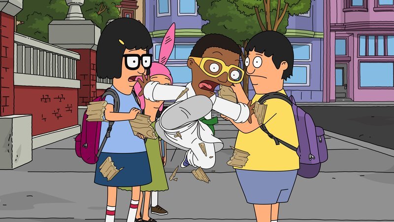 v.li.: Tina, Louise, Arnold, Gene – Bild: Paramount