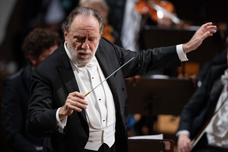 Riccardo Chailly – Bild: ZDF und SRF, Lucerne Festival, Manuela Jans. Riccardo Chailly – Bild: ZDF und SRF, Lucerne Festival, Manuela Jans.