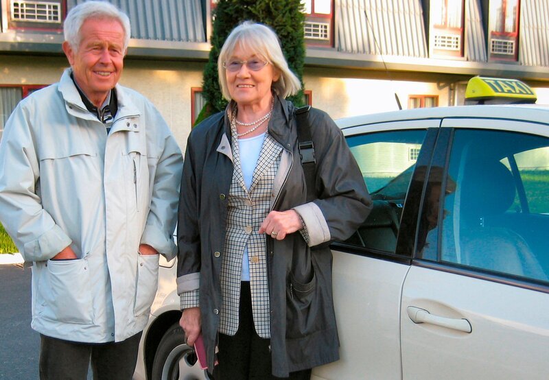 Hans Wiegner und Christa Pfeiler. – Bild: NDR/​SWR/​Christian Gramstadt