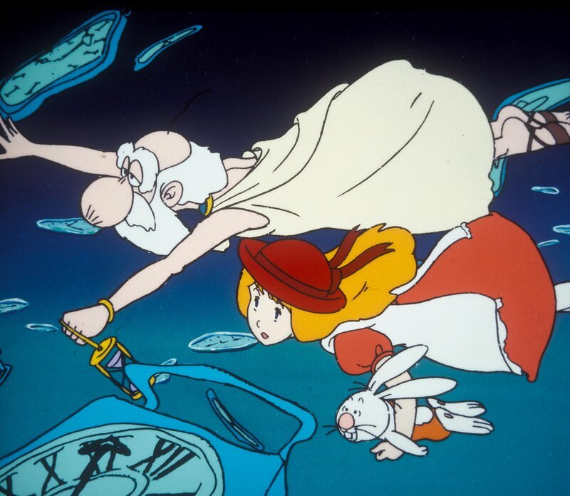 Väterchen Zeit führt Alice und Benny Bunny ins Land der Uhren. Der Weg ist weit und mühsam, denn sie müssen durch die Zeit reisen, um Zeit zu gewinnen, damit sie ihr Ziel rechtzeitig erreichen können. – Bild: ORF 1
