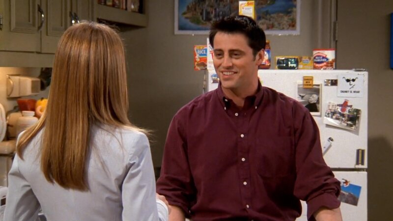 Rachel Green (Jennifer Aniston) , Joey Tribbiani (Matt LeBlanc) – Bild: MAX Hungary