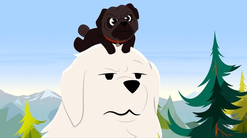 Belle hat einen kleinen Spielkameraden gefunden – Bild: ZDF/​Gaumont Animation/​PP Animation III Inc.
