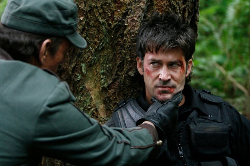 Stargate Atlantis Season5 EP Remnants, Stargate Atlantis Staffel5 EP Ueberreste, Darsteller Robert Davi; Joe Flanigan – Bild: MGM /​ SYFY