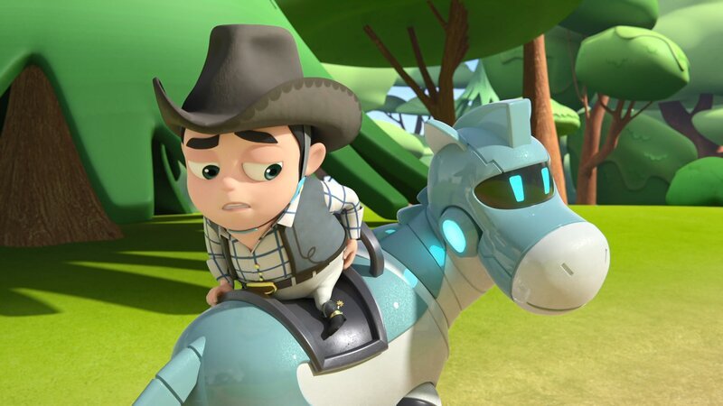 v.li.: Sir Steel, Robo-Pony – Bild: Paramount