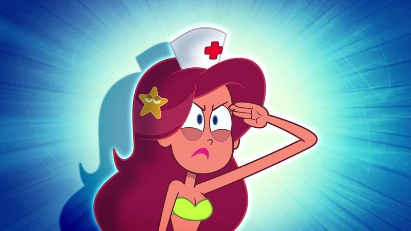 Krankenschwester Marina ist zur Stelle.  +++ – Bild: Marina, die Krankenschwester /​ © Xilam Animation