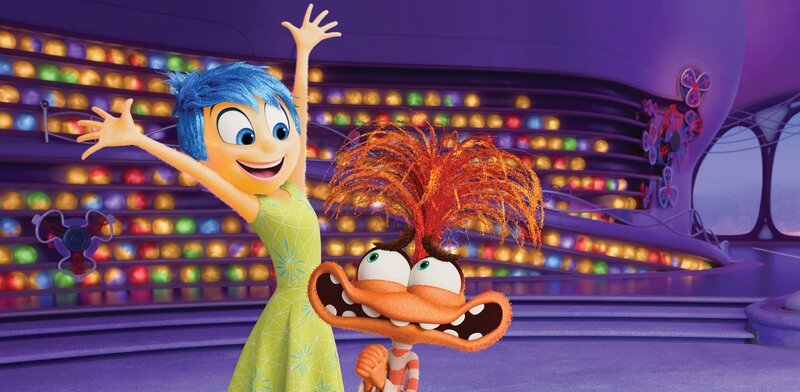 l-r: Freude, Zweifel – Bild: Pixar /​ Disney/​Pixar