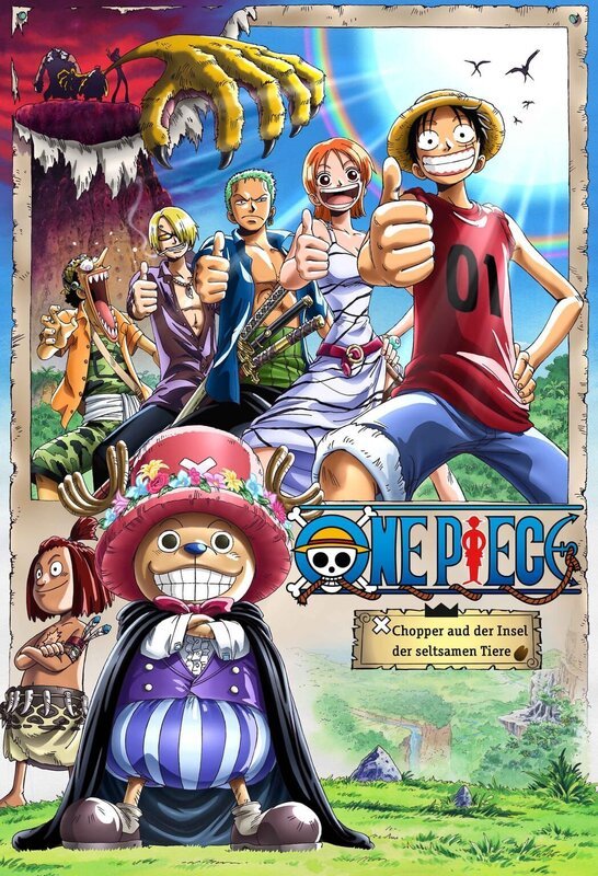 Chopper auf der Insel der seltsamen Tiere – Plakatmotiv – Bild: Eiichiro Oda/​Shueisha, Toei Animation