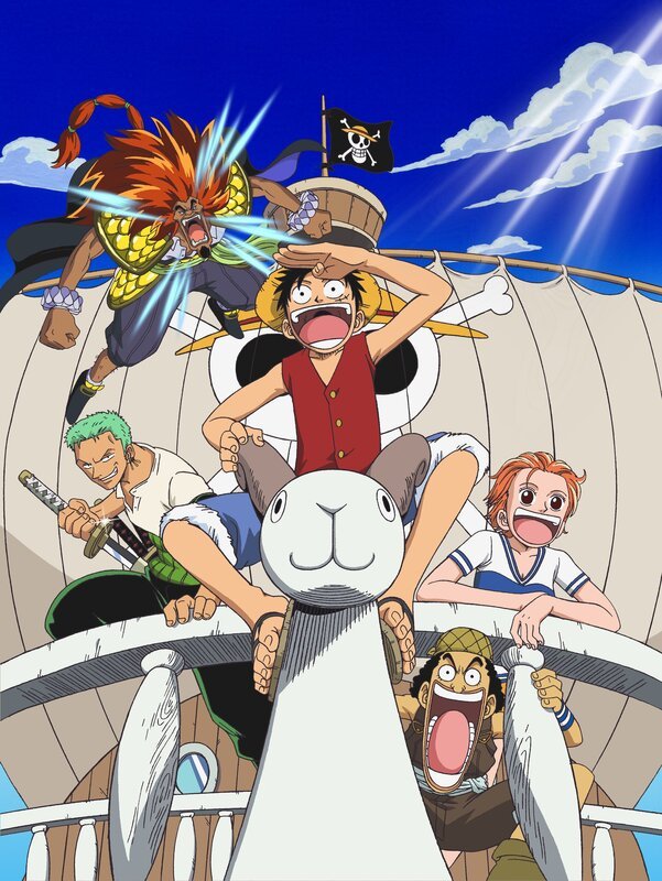One Piece – Der Film – Plakatmotiv – Bild: Eiichiro Oda/​Shueisha, Toei Animation