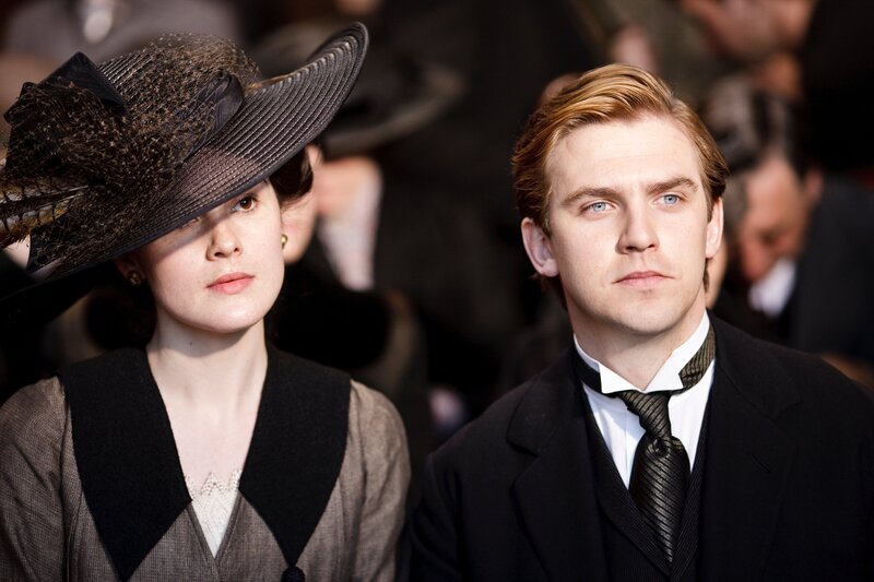 Wird Mary Crawley (Michelle Dockery) doch noch ihr Herz für ihren Cousin Matthew (Dan Stevens) entdecken? – Bild: TVP /​ Zdjęcia mogą być wykorzystane do jednorazowej publikacji prasowej ilustrującej aktualny program TVP S.A. na dany tydzień.