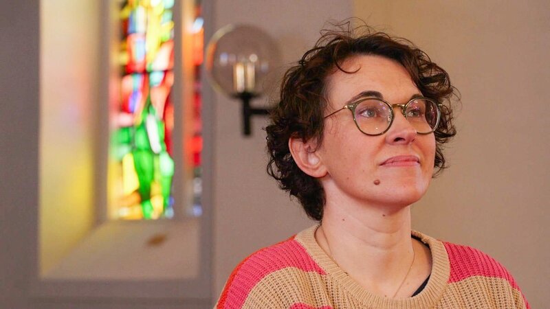 Pfarrerin Mag. Iris Haidvogel. – Bild: ORF