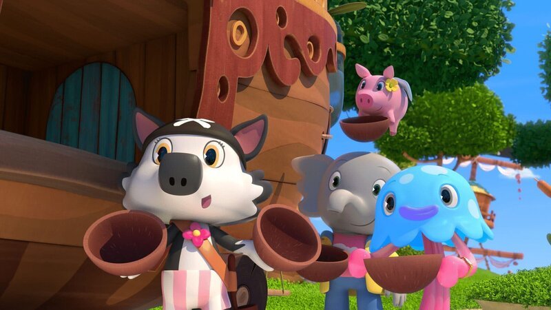 Die netten Piratniks sind berühmt für ihren Haudegen-Eistee. Aber können sie auch gefährlich sein? – Bild: ZODIAK KIDS STUDIO FRANCE/​ ANIMOKA