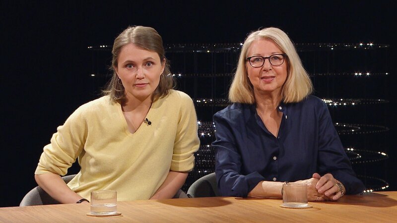 v.li.: Nadine Mooren, Philosophin, und Pasqualina Perrig-Chiello, Entwicklungspsychologin und Psychotherapeutin – Bild: SRF